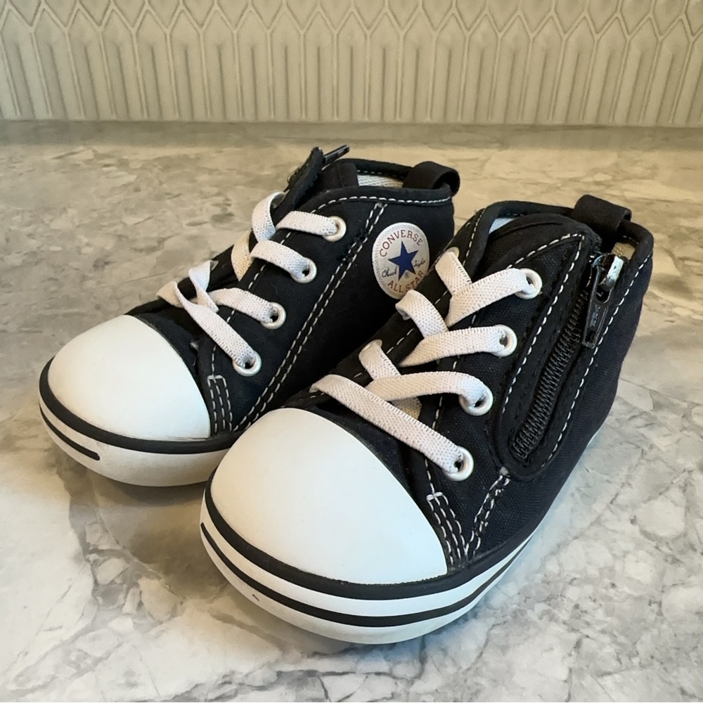 converse baby all star canvas shoes